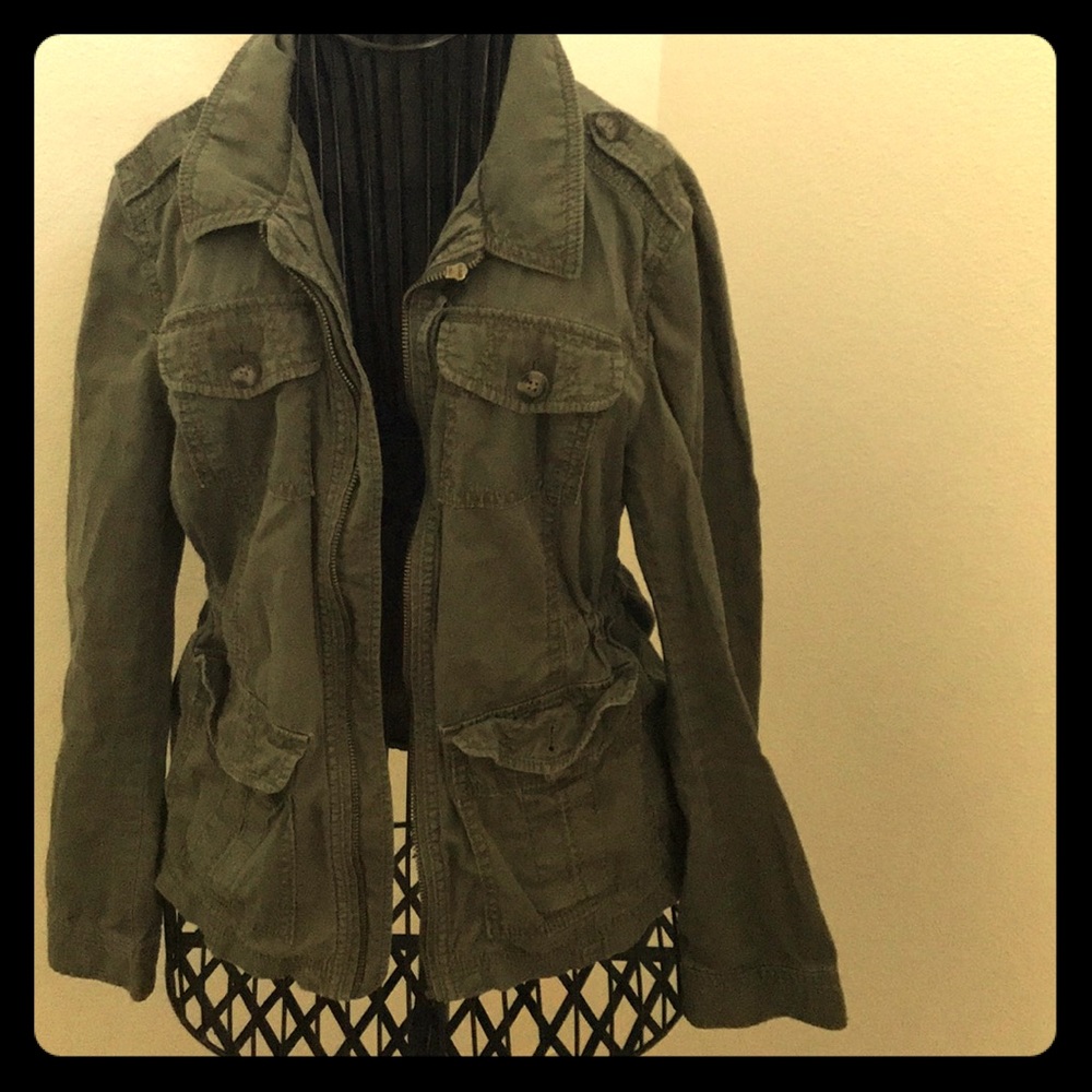 Medium olive anorak jacket 🧥 EXPRESS